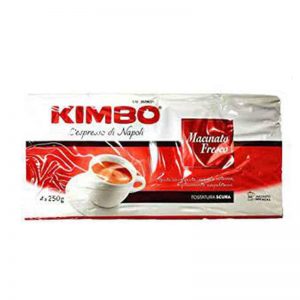 1 kg Caffè macinato Kimbo miscela Napoli (4 x 250gr)